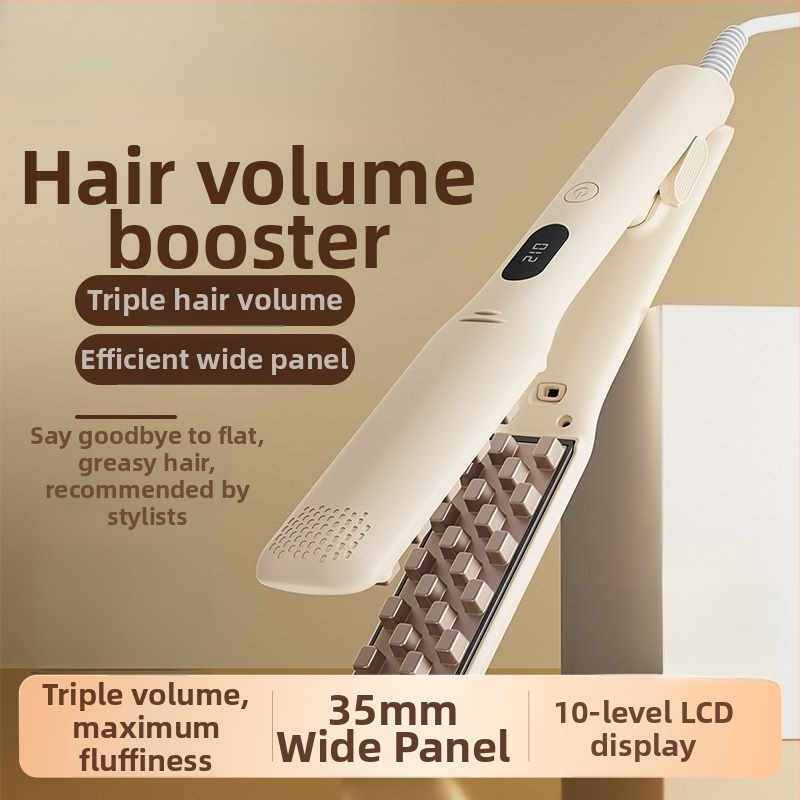 3 v 1 nástroj na styling vlasov pre suché, kučeravé a rovné vlasy s turmalínovo keramickým valcom, priemer 31 mm a viac, bezdrôtové napájanie Li-ion batériou