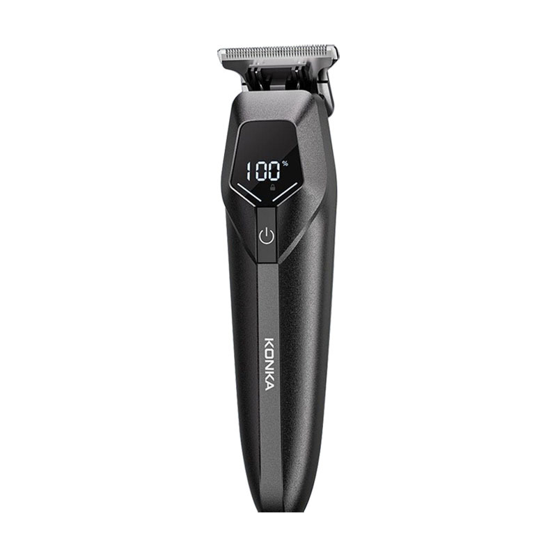 Konka aparat de tuns păr pentru uz casnic, reîncărcabil, lame din oțel inoxidabil, baterie încorporată, autonomie 1–3 ore, funcționare silențioasă sub 36 dB