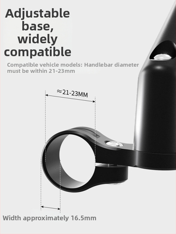 Zadné zrkadlo pre bicykle a ľahké EVs — ABS a sklo, 1 pár s bezplatnými nástrojmi, značka Senowoiry/Tian Rui