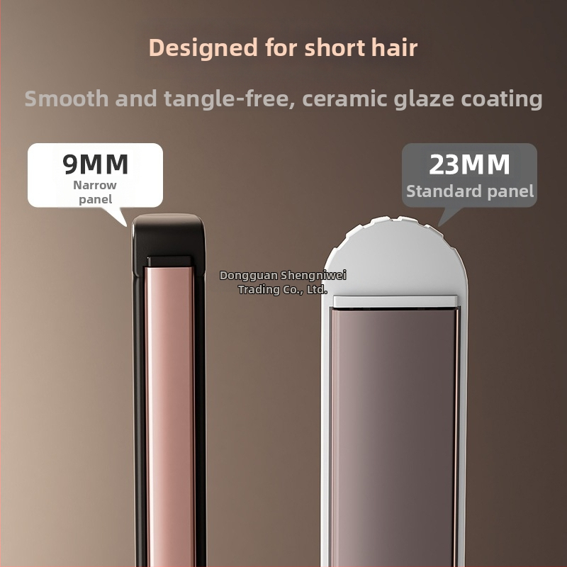 Pánska žehlička na vlasy, 3 v 1: kulmovanie a narovnávanie, turmalín keramika, priemer 31 mm, LCD displej, 220 V