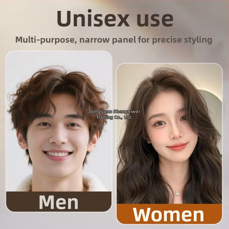 Pánska žehlička na vlasy, 3 v 1: kulmovanie a narovnávanie, turmalín keramika, priemer 31 mm, LCD displej, 220 V