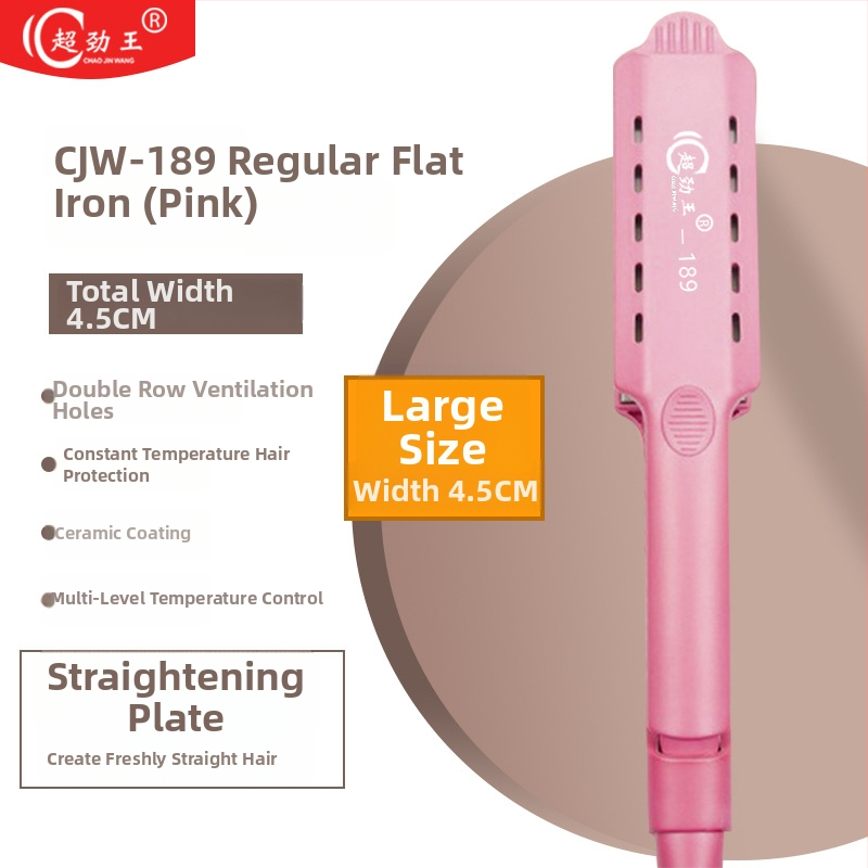 Super King turmalín-keramická platňa 31 mm+ 2v1 žehlička na vlasy a kulma, napájanie AC, vlhké/suché použitie, 15-stupňová regulácia teploty