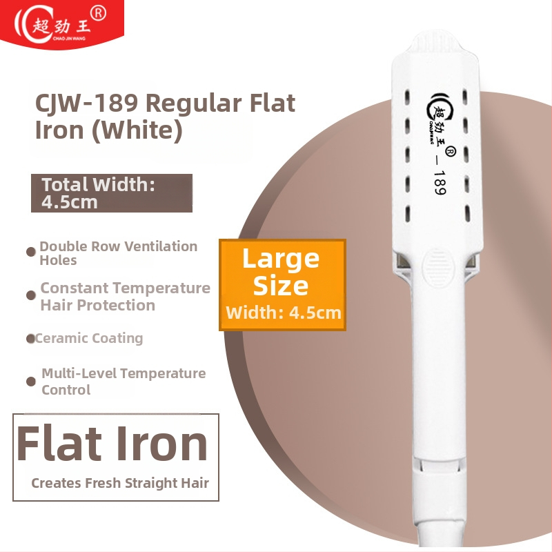 Super King turmalín-keramická platňa 31 mm+ 2v1 žehlička na vlasy a kulma, napájanie AC, vlhké/suché použitie, 15-stupňová regulácia teploty