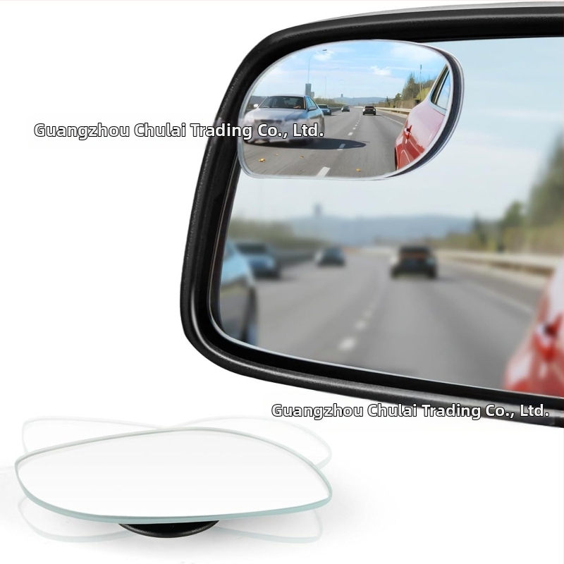 Tree Leaf vonkajšie spätné zrkadlo, 360° panoramatický široký uhol, vysoké rozlíšenie sklenená šošovka, nastaviteľný uhol