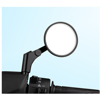 Oglindă retrovizoare pentru motocicletă și scuter, aliaj de aluminiu turnat, model MOYI-2078-3, compatibil cu mai multe modele