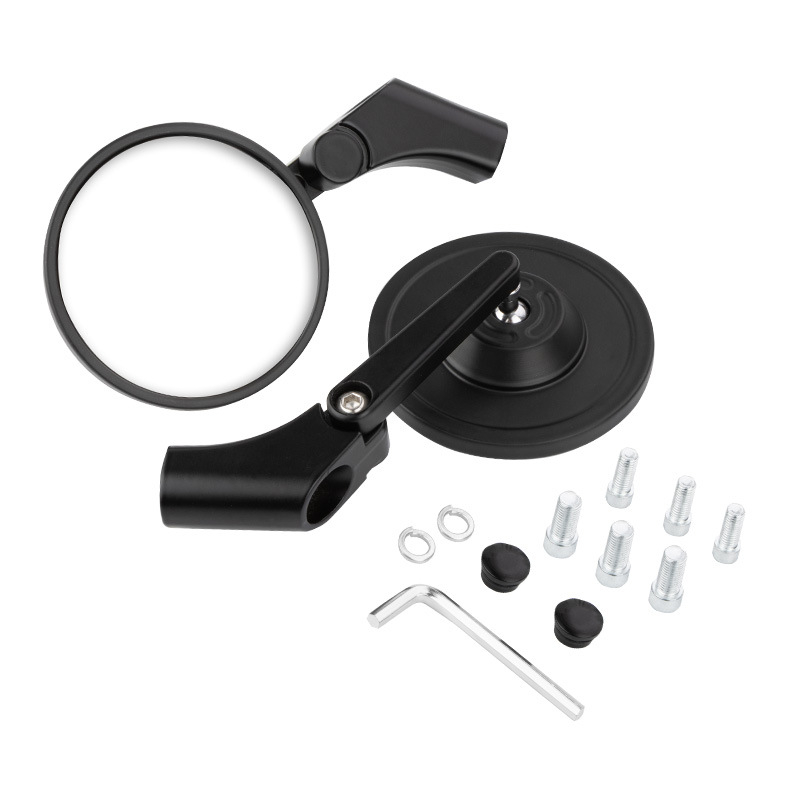 Oglindă retrovizoare pentru motocicletă și scuter, aliaj de aluminiu turnat, model MOYI-2078-3, compatibil cu mai multe modele