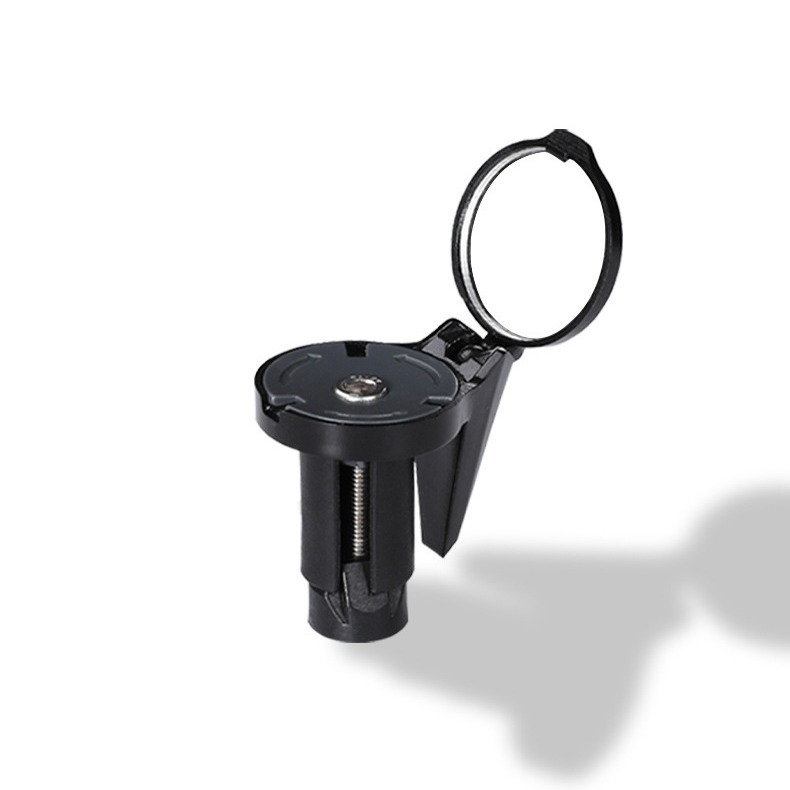 Országúti kerékpár kormányvégére szerelhető visszapillantó tükör, mini, összecsukható, akril konvex tükör, 60 g, anyag PC+PA