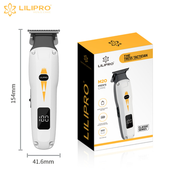 Lilipro Aparat Profesionist pentru Tuns Păr pentru Stilisti – Motor cu Perii, Lamă din Oțel Inoxidabil, Versiune Încărcare, Nu Este Rezistent la Apă, Zgomot 46-70 dB