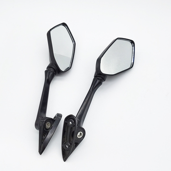 R3 motorkerékpár hátsó tükröje – gömb alakú tükör, műanyag ház, modell R3