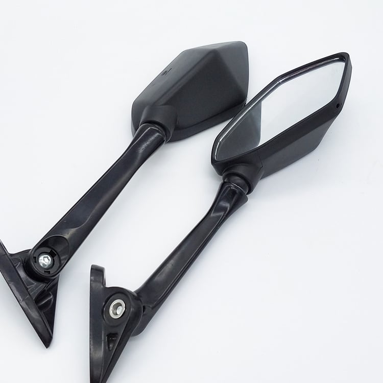 R3 motorkerékpár hátsó tükröje – gömb alakú tükör, műanyag ház, modell R3