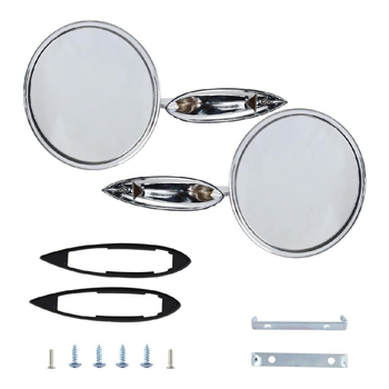 Задно огледало за автомобил, цинкова сплав, XCLPF, 0V