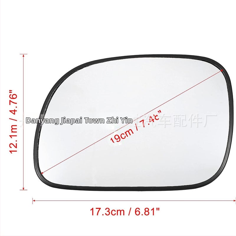 Φακός καθρέφτη οπισθοπορείας για Chrysler 1996-2007 Town & Country, Voyager, Dodge Caravan – ABS περίβλημα, καμπύλη επιφάνεια, 160 γρ.