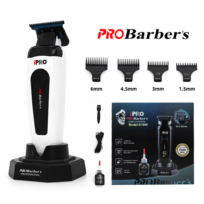 Mașină de tuns păr pentru gravură, trimmer electric pentru tuns, utilizare casnică, motor fără perii, lame din oțel inoxidabil, baterie încorporată 2000-4000 mAh, autonomie 3-6 ore, zgomot 46-70 dB