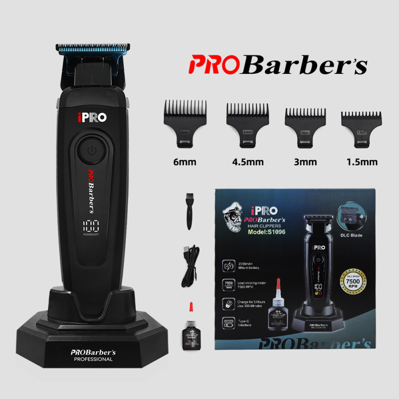 Mașină de tuns păr pentru gravură, trimmer electric pentru tuns, utilizare casnică, motor fără perii, lame din oțel inoxidabil, baterie încorporată 2000-4000 mAh, autonomie 3-6 ore, zgomot 46-70 dB