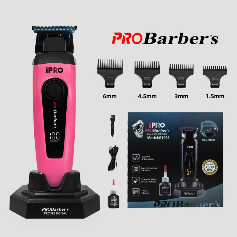 Mașină de tuns păr pentru gravură, trimmer electric pentru tuns, utilizare casnică, motor fără perii, lame din oțel inoxidabil, baterie încorporată 2000-4000 mAh, autonomie 3-6 ore, zgomot 46-70 dB