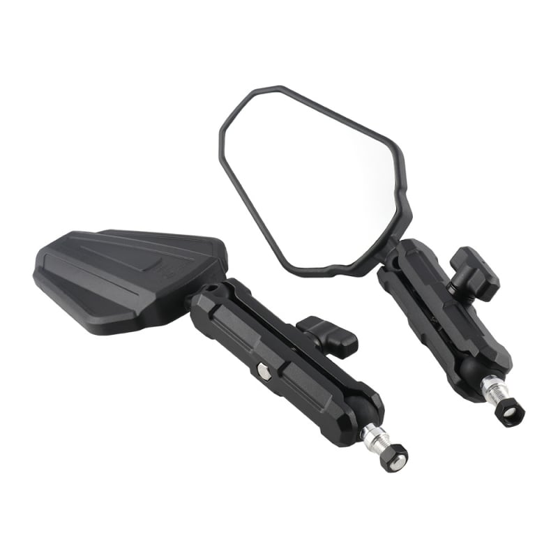 TY KNIGHT Univerzalni sklopivi retrovizor za ADV KTM off-road motocikle – ABS+metal, kvadratno ogledalo, montaža naprijed i natrag, široko vidno polje