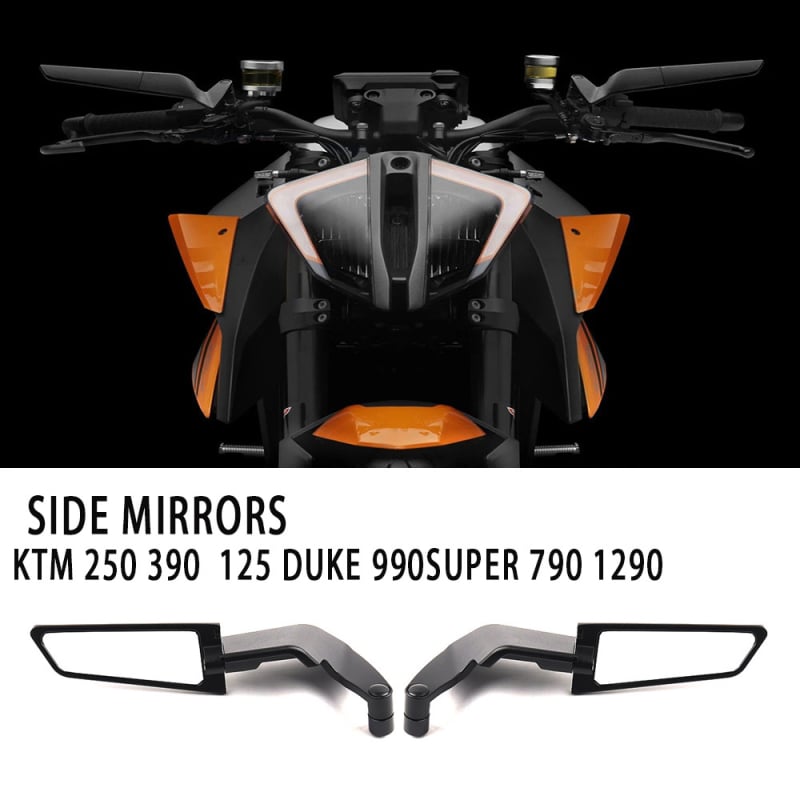 MOXCROW Retrovizor za KTM motocikle - 125 Duke, 250, 390, 690, 990 Super Duke, 790, 1290