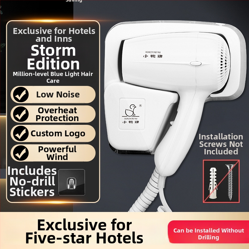 Sušič vlasov na stenu – 1000W, 220V, studený/horúci vzduch, ochrana proti prehriatiu