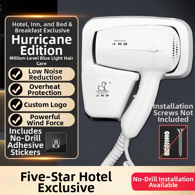 Sušič vlasov na stenu – 1000W, 220V, studený/horúci vzduch, ochrana proti prehriatiu