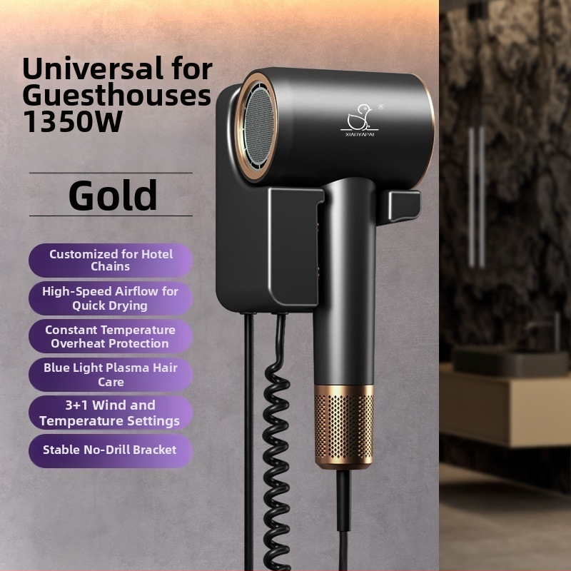 Sušič vlasov na stenu – 1000W, 220V, studený/horúci vzduch, ochrana proti prehriatiu