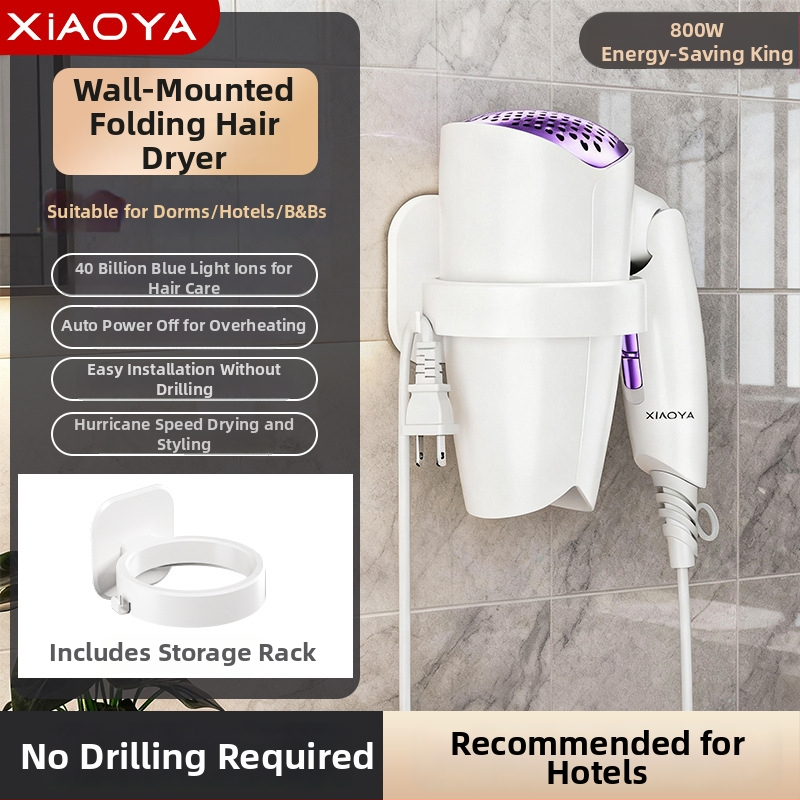 Sušič vlasov na stenu – 1000W, 220V, studený/horúci vzduch, ochrana proti prehriatiu