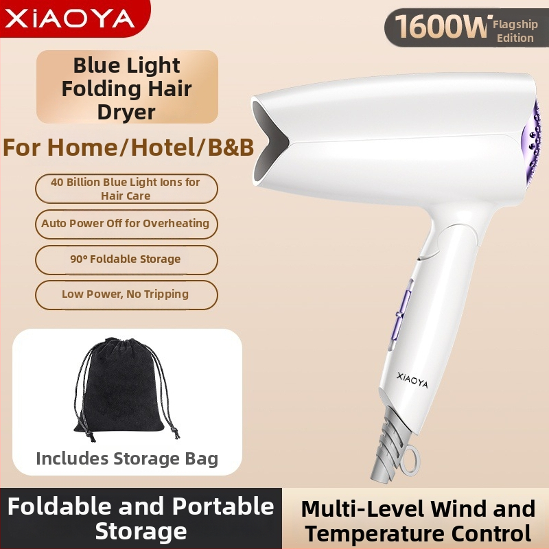 Sušič vlasov na stenu – 1000W, 220V, studený/horúci vzduch, ochrana proti prehriatiu