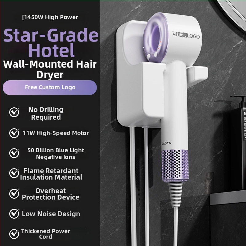 Sušič vlasov na stenu – 1000W, 220V, studený/horúci vzduch, ochrana proti prehriatiu