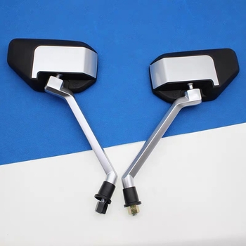 Hátsó tükör – Crown-Winning Style, négyszögletes tükör, PP+alumínium ház, kompatibilis az A0s6-tal, kétkerekű, elektromos jármű, motorkerékpár