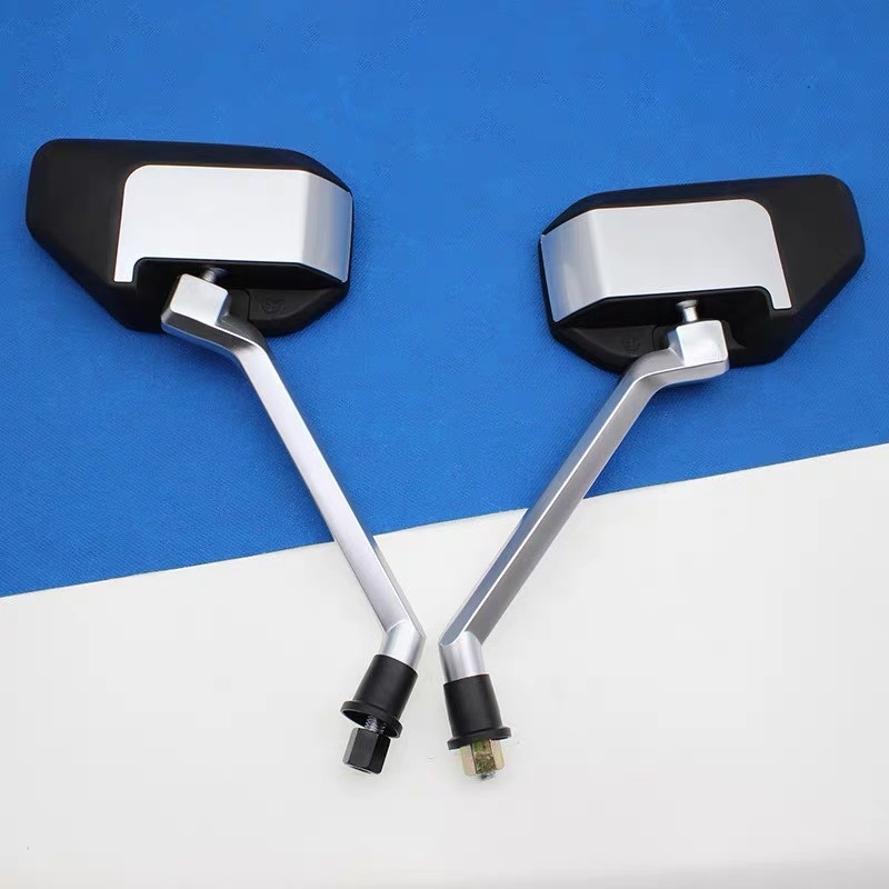 Hátsó tükör – Crown-Winning Style, négyszögletes tükör, PP+alumínium ház, kompatibilis az A0s6-tal, kétkerekű, elektromos jármű, motorkerékpár