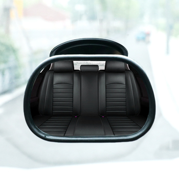 Belső autó tükör babák megfigyelésére, gömb alakú tükör, modell Dm-077, szívócsés rögzítés, üveg tükör PE-házzal