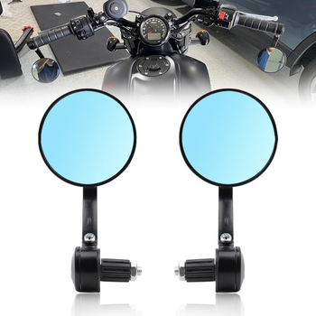 Motociklističko retrovizor – okruglo ogledalo za upravljač od aluminijske legure