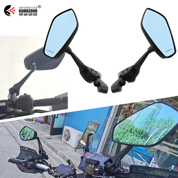 Aos3 aluminijske legure retrovizor za motocikle, opći model, kvadratni, prednje i stražnje zube montaža