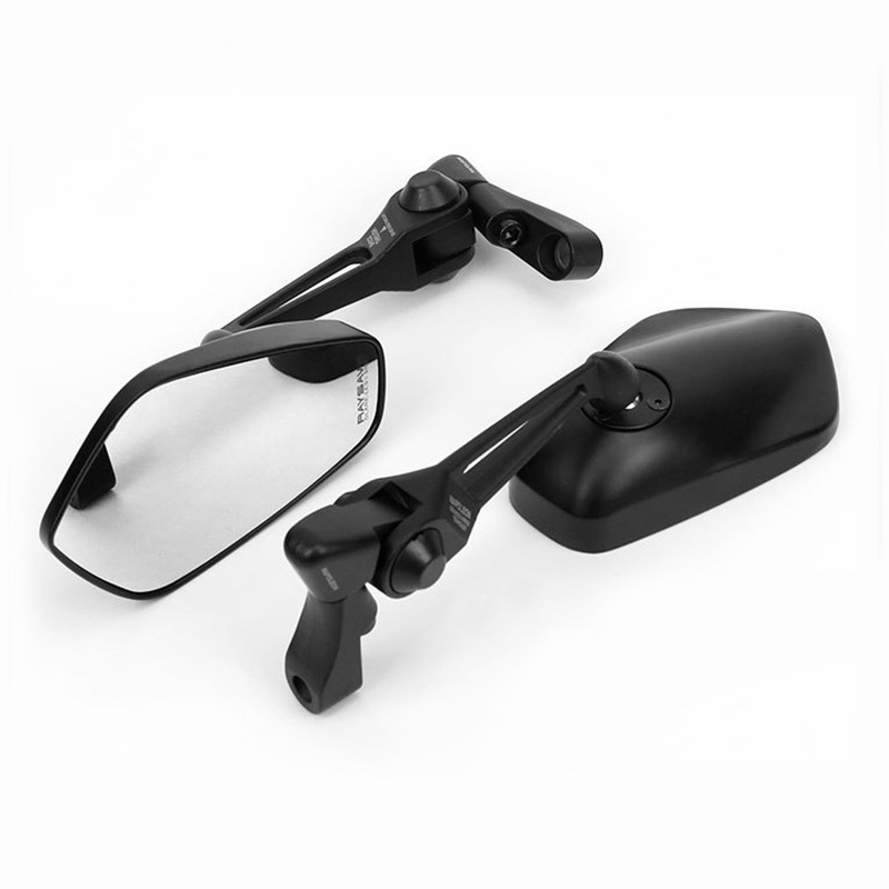 Aos3 aluminijske legure retrovizor za motocikle, opći model, kvadratni, prednje i stražnje zube montaža