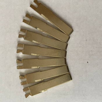 Porsche prazan ključ P-09, ABS kućište i lopatica od bijelog bakra, kompatibilan s modelom 911