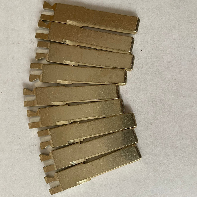 Porsche prazan ključ P-09, ABS kućište i lopatica od bijelog bakra, kompatibilan s modelom 911