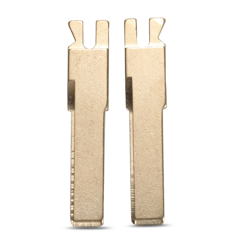 Porsche prazan ključ P-09, ABS kućište i lopatica od bijelog bakra, kompatibilan s modelom 911