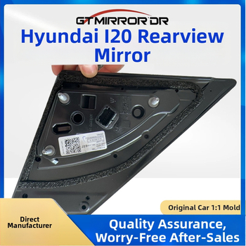 Hyundai i20 hátsó visszapillantó tükör - sík tükör, 12V, alkatrész szám 87610/87620-Q0030