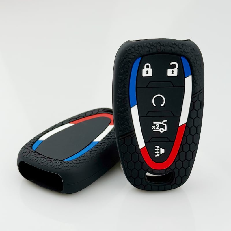 Chevrolet Malibu/Cruze 5-gombos szilikon kulcstartó - védőtok, prémium kivitel