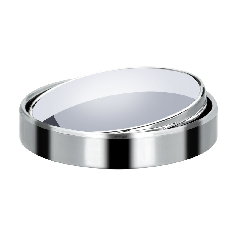 Valley Wave 360° rotirajuće malo okruglo automobilno ogledalo — retrovizor, ogledало za vožnju unatrag i mrtvi kut, set od dva komada