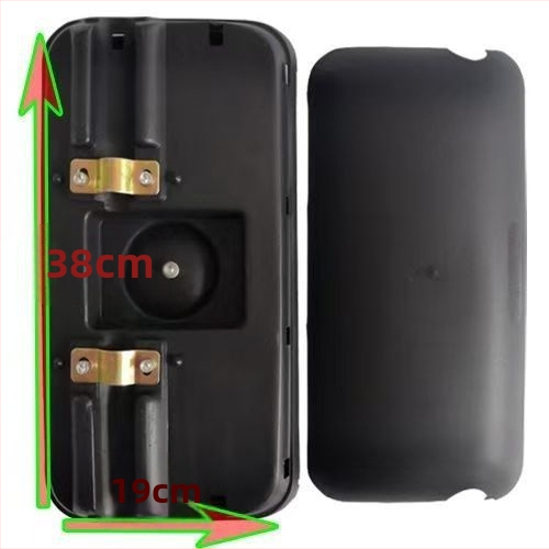 Zadné zrkadlo pre ťažké nákladné auto (Derunman LG1613770051) - kompatibilné s Howo, Auman, Foton, Sinotruk HW, 12/24V