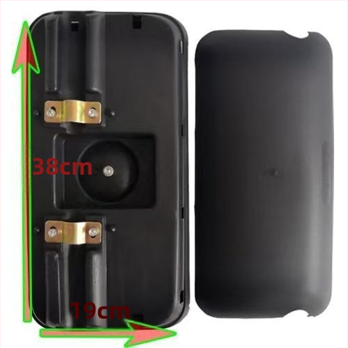 Zadné zrkadlo pre ťažké nákladné auto (Derunman LG1613770051) - kompatibilné s Howo, Auman, Foton, Sinotruk HW, 12/24V