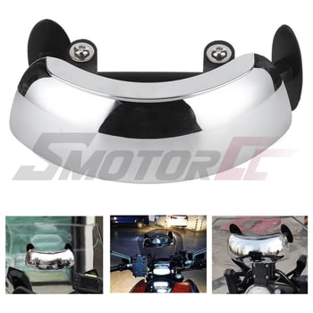 Retrovizor za motocikl, 180° širokokutni pogled, universalna kompatibilnost, ABS kućište, kružno ogledalo, model 12mrm025-un999-si