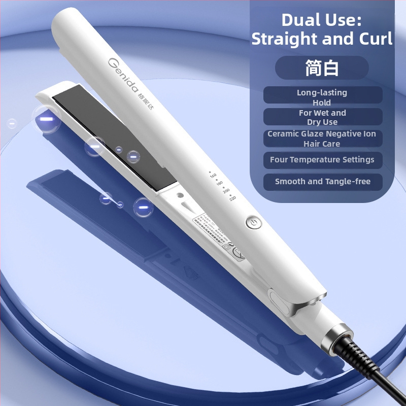 3-v-1 žehlička na vlasy na rovnanie a kučeravé účesy, mokrý a suchý režim, PTC vykurovanie 31 mm, 110–240 V, 40 W
