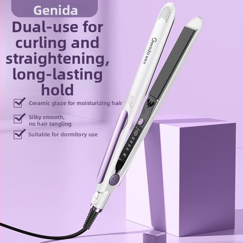 3-v-1 žehlička na vlasy na rovnanie a kučeravé účesy, mokrý a suchý režim, PTC vykurovanie 31 mm, 110–240 V, 40 W
