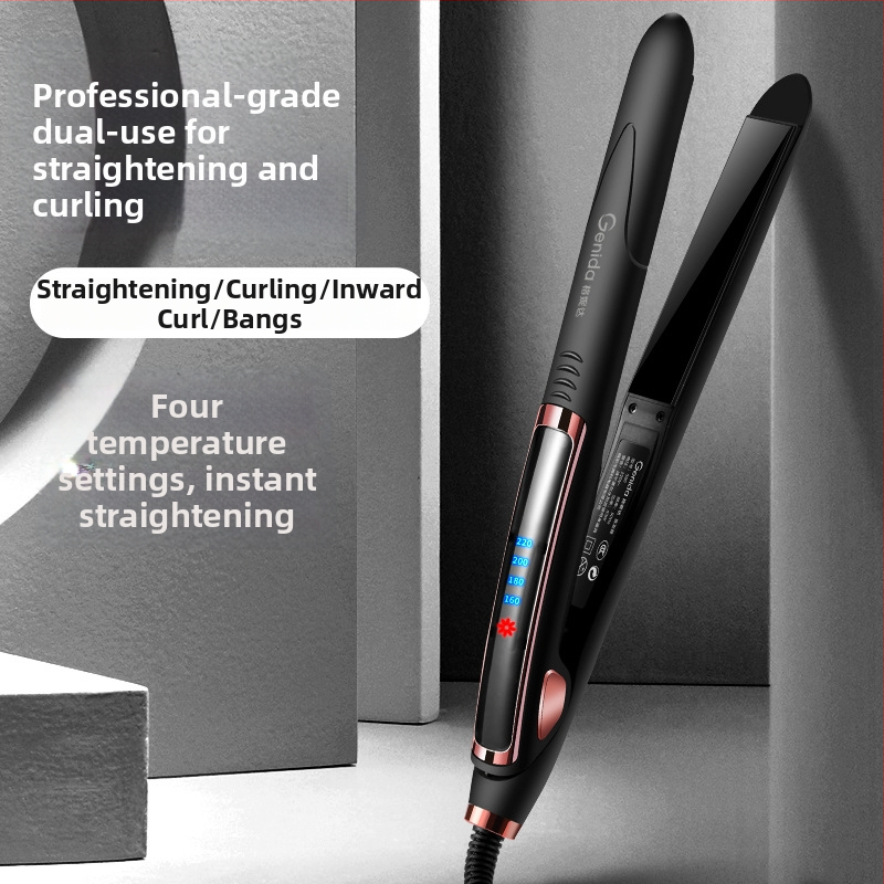 3-v-1 žehlička na vlasy na rovnanie a kučeravé účesy, mokrý a suchý režim, PTC vykurovanie 31 mm, 110–240 V, 40 W