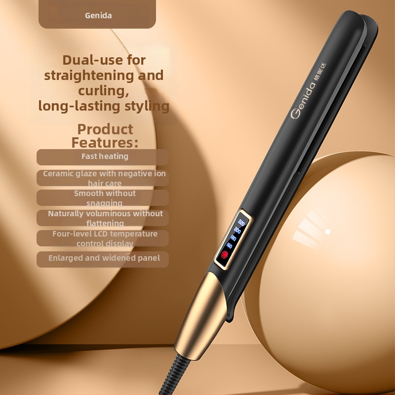 3-v-1 žehlička na vlasy na rovnanie a kučeravé účesy, mokrý a suchý režim, PTC vykurovanie 31 mm, 110–240 V, 40 W