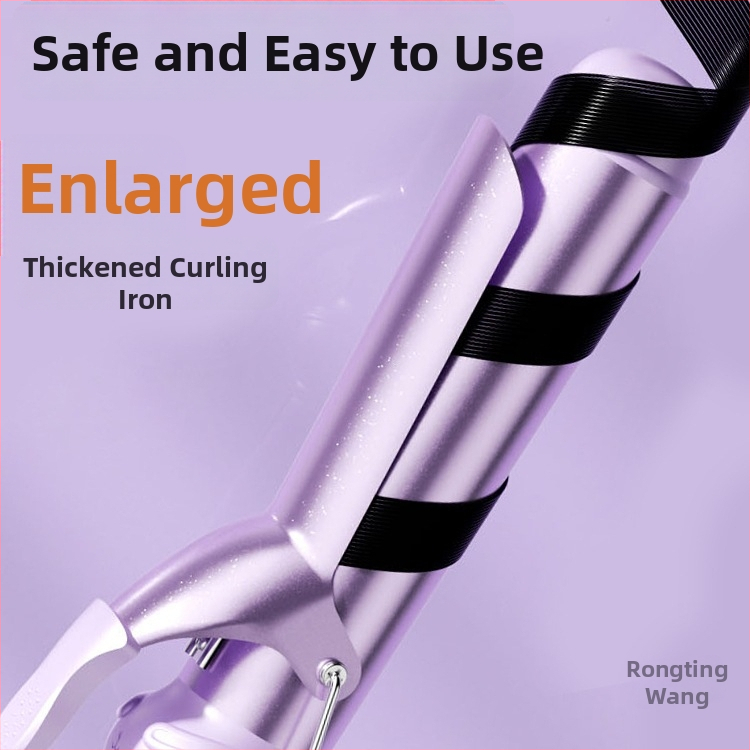 Tri v jednom kulmovač na mokré aj suché vlasy: keramický valec, negatívne ióny, ochrana proti popáleniu a automatické vypnutie — 40 W