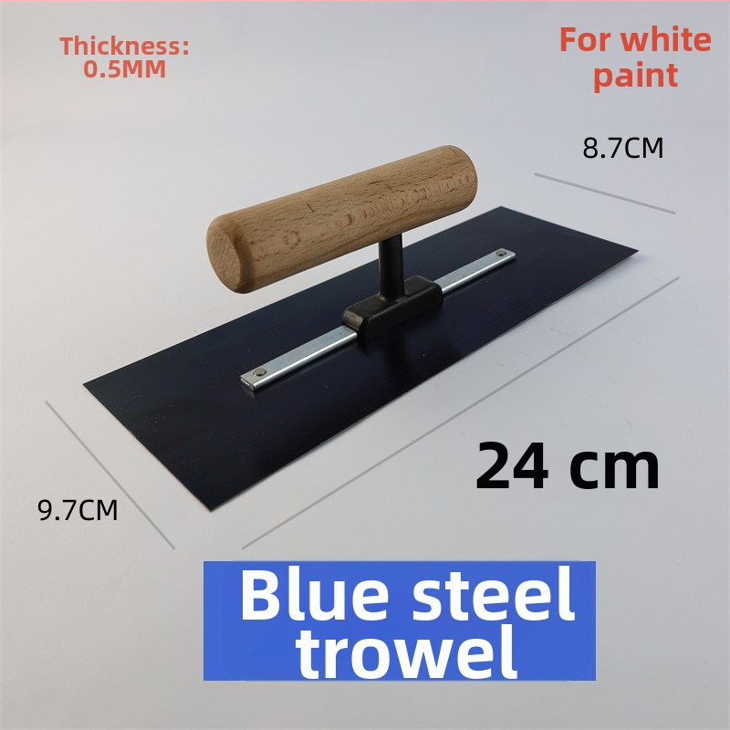 Nerezová oceľová špachtľa na stierku a vyrovnávanie omietky (diatomová omietka)