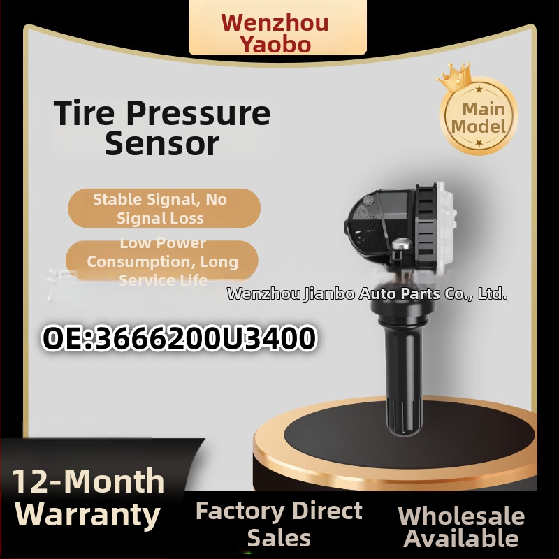 Yaobo TPMS senzor tlaka u gumama 3666200U3400 za Great Wall Haval, digitalni zaslon, sustav praćenja tlaka visoke preciznosti