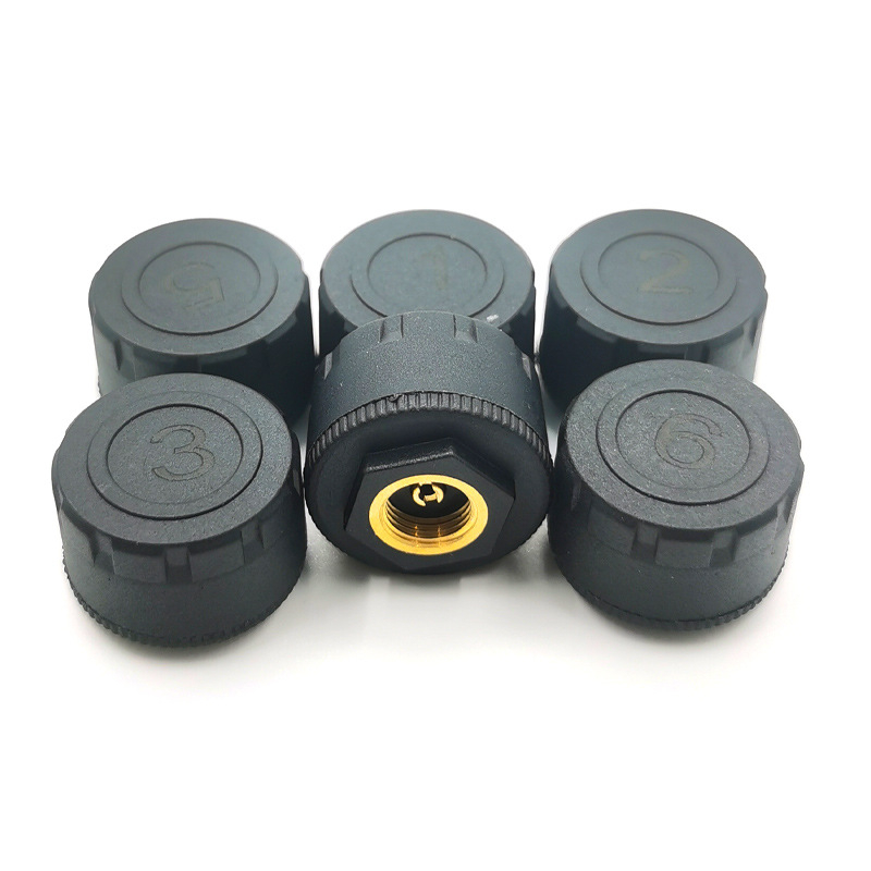 TPMS sustav za nadzor tlaka u gumama kamiona – 6 kotača, vanjski bežični, digitalni zaslon, visoka preciznost (Model X6)